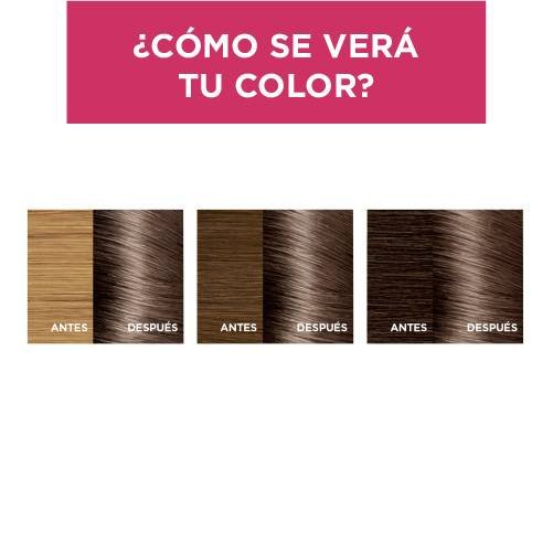 EXCELLENCE TINTE RUBIO 610 RESULTADOS